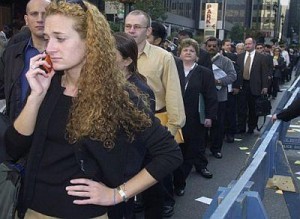 Unemployment Line Or Your Competition Line
