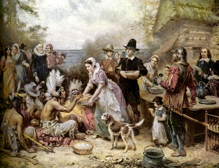 the_first_thanksgiving_jean_louis_gerome_ferris